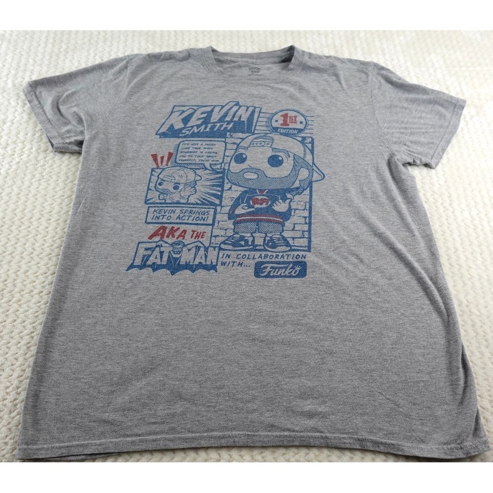 Funko Pop! T-Shirt • Kevin Smith Fatman • Jay & Silent Bob  (Men's Medium)